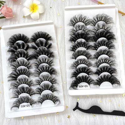 China Wholesale Silk Fake Mink Eyelashes Super Fluffy Private Label Fake Natural Soft Eyelash Seller Fake Mink Lashes With Lash Box for sale