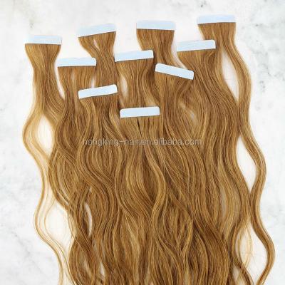 China Silky Wave Straight Double Sided Curly Russian Hair Band Hair Extensions for sale