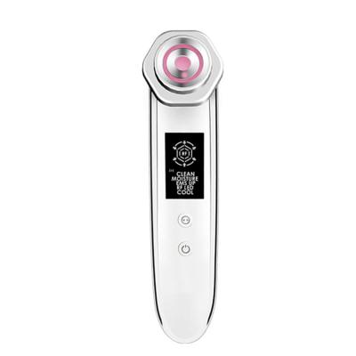 China Household Anti Wrinkle RF Machine EMS Radio Frequency Facial Cleansing Facial Ion Massager Device for sale