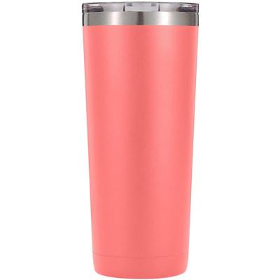 China PURPLESEVEN 24oz Factory Price Double Wall Sustainable Vacuum Insulated Stainless Steel Classic Coffee Mug Beer Pint Thermo Tumbler With Lid for sale