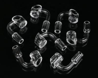 China Male and female 10/14/18 mm curved shape are optional quartz sausage accessories smoking tools wholesale for sale