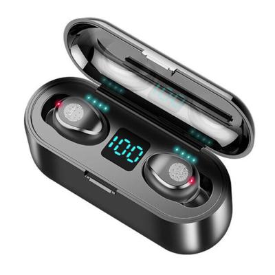 China 2021 Lowest Price Item TWS Promotional Wireless Earbuds BT5.0 High Quality Wireless Headset Earbuds With 2000mah Charging Box for sale