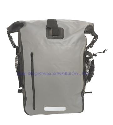 China New Autumn Outdoor Sports Reflective PVC Bag Waterproof Sports Running Hiking Backpack for sale