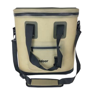 China 20 SUSTAINABLE BOX Cooler Bag 840D Nylon With Waterproof Soft Sided TPU Cooler Backpack Keep 72 Hours for sale