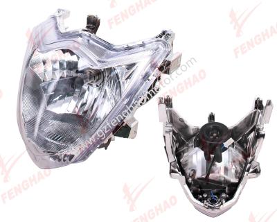 China Plastic High Quality Motorcycle Head Light For SUZUKI GIXXER150 for sale