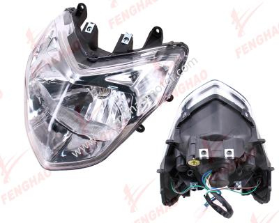 China HOT SALE High Quality Metal Motorcycle Head Light For BAJAJ PULSAR135LS for sale