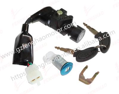 China High Quality Lock Ignition Switch Motorcycle Spare Parts Motorcycle Set For HONDA Activa Lock Set HONDA activa for sale