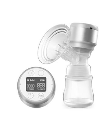 China New Product BPA Free Baby Smart Feeding Wireless LCD Breast Milk Pump OEM for sale