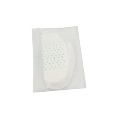 China Anti-Galactorrhea Cotton Waterproof Organic Artificial Seam Contoured Breast Pad for sale