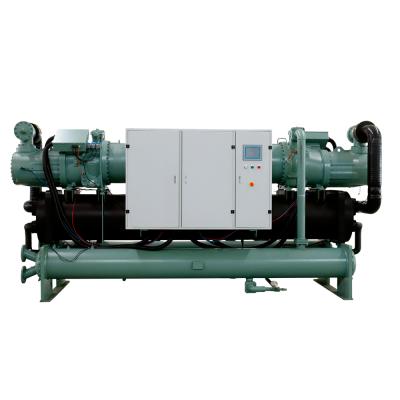 China Industrial Water Cooled Hotels OEM / ODM Screw Chiller Price for sale