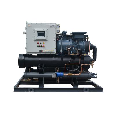 China Hotels 10 Ton Water Cooled Explosion Proof Glycol Chiller For Chemical Industry for sale