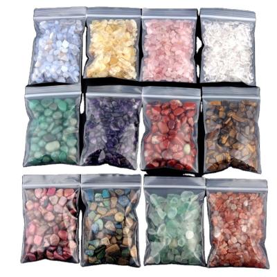 China Wholesale High Quality Europe Gemstone Chips 100g Bag Of Crystal Gravel for sale