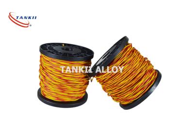 China Cable de termopares de tipo J blanco de 0,2 mm para cables de aleación de extensión de termopares en venta