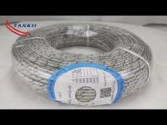 Vitreous Silica Fiber Insulated Type K Extension Wire 22SWG