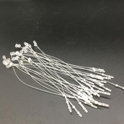 China Durable Plastic Loop Lock Pins Tag Fastener For Label Fastening Of Products for sale