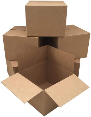 China Recycled Materials Moving Cardboard Boxes 20*20*15 Inch Large Size Shipping Packing Box Storage Boxes for sale