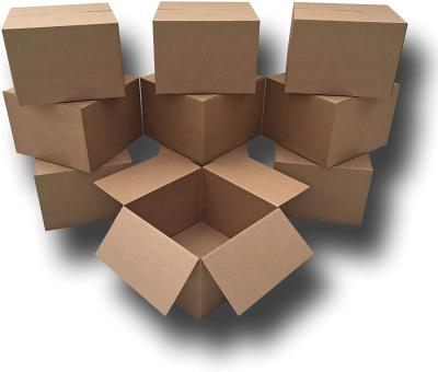 China Recycled Materials Moving Cardboard Boxes 20*20*15 Inch Large Size Shipping Packing Box Storage Boxes for sale