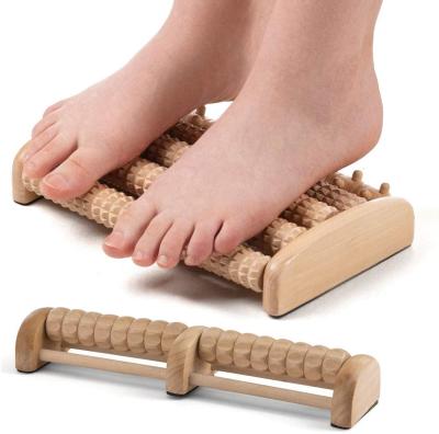 China Europe Best Selling Solid Wooden Foot Massager Roller High Standard Excellent Quality Favorable Price for sale