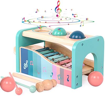 China Bench Wooden Xylophone Factory Price Excellent Quality Tap Grinding Musical Toy Europe Factory Manufacturer for sale