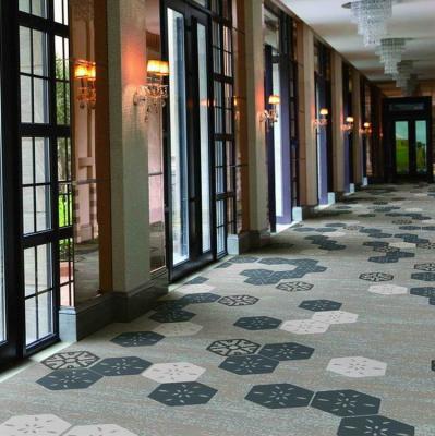 China Stain Resistant New Design Hotel Decoration Banquet Adorned Alfombra Axminster Church Broadloom Wilton Prayer Wall To Wall Cheap Carpet For Hotel for sale