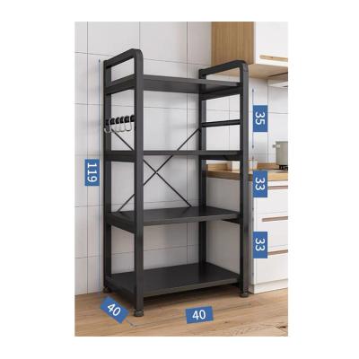 China Factory Stocked Directly Supply Good Prices Steel Utensil Multilayer All Matching Kitchen Rack Shelf for sale