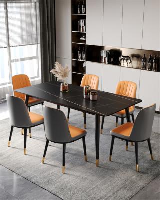 China Cover Removable Table And Chairs Dining Room Dining Chair Modern Chair Cheapest Price Dining Table And Chairs for sale