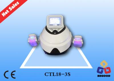 China 50-60Hz de Verminderingsmachine van Cellulite van het Inputvoltage niet Chirurgische met de Aanpassing van Cryo-Stootkussengrootte Te koop