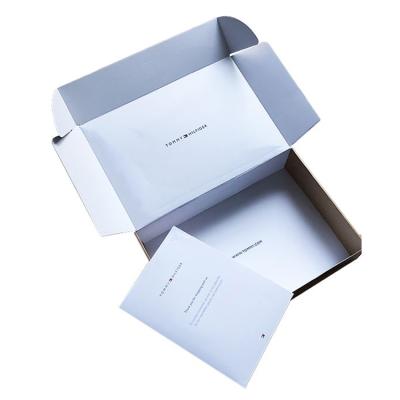 China OEM Printing Recyclable Paper Logo Customized Cheap White Cardboard Boxes for sale