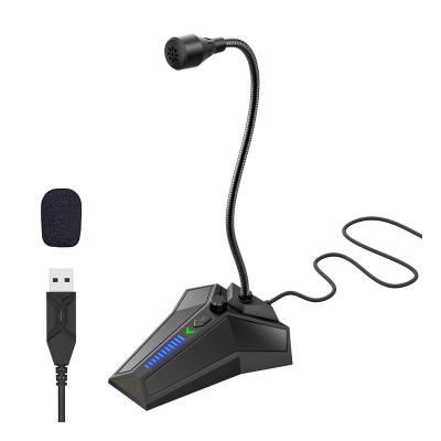 China Plug and Play Gooseneck Microphone Usb Microphone For Youtube Skype Volume Control Gooseneck Microphone With Mute Button for sale