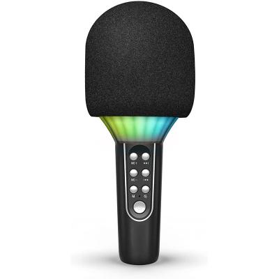 China Karaoke Handheld Microphone Rechargeable Portable Handheld Microphone Wireless Microphone for Kids for sale