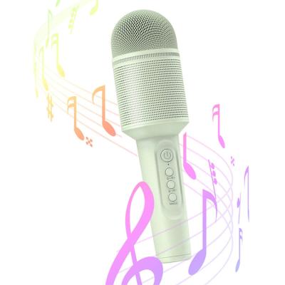 China Hot Selling Handheld Microphone Singing Microphone Portable Rechargeable Wireless Karaoke Microphone for sale