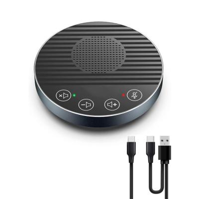 China Plug-and-Play Microphone Usb Speaker Microphone Omnidirectional Usb Conference Speakerphone For Zoom Skype for sale