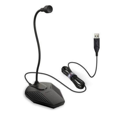 China Gooseneck Microphone Professional Gooseneck Usb Plug and Play Microphone for Youtube Skype for sale