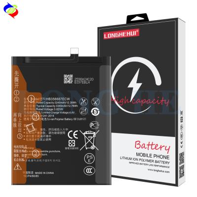 China 3340mAh 3.82V Battery HB356687ECW for Huawei NOVA2 PLUS NOVA4E NOVA2S MATE SE P30 Lite for sale