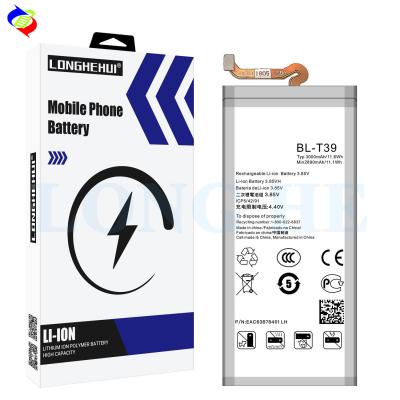 China LM-X525 Black Mobile Phone Replacement Battery BL-T39 for LG G7 ThinQ G710 Q7 LMQ610 for sale