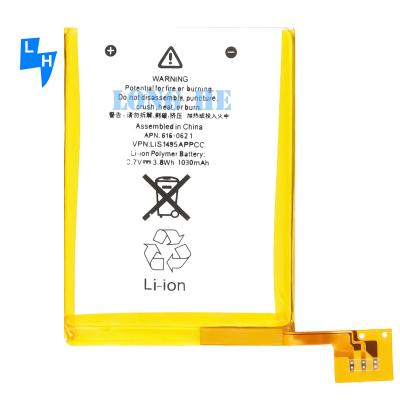 China Upgrade Your iPod Touch 5 with 1030mAh 4.35V Replacement Battery 616-0621 LIS1495APPCC for sale