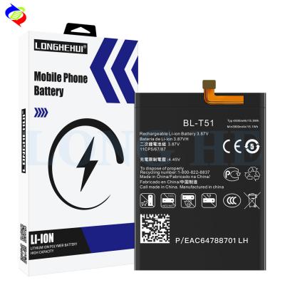 China 4000mAh 3.87V BL-T51 oplaadbare Li-ion batterij voor LG K42 K52 K62 Langdurig Te koop