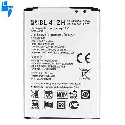 China BL-41ZH 3.8V 1900mAh mobiele telefoonbatterij voor Tecno M6 vervanging op voorraad Te koop