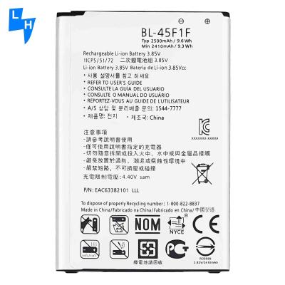 China 100% OEM BL-45F1F mobiele batterij voor LG K8 K4 Aristo 2017 MS210 batterijen batterij Te koop