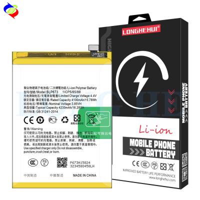 China Mobiele telefoonbatterij 4230mAh BLP673 A5 A3S A7 CPH1803 voor OPPO A5S Te koop