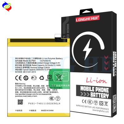 China 3500mAh BLP681 Liion Battery for OPPO R17 F9 4 64 Version Mobile Phone Built-in Battery for sale