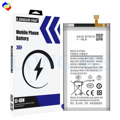 中国 高容量バッテリー EB-BG975ABU 3.85V サムスン GALAXY S10 S10 Plus SM-G9750 S10P G975 4000mAh 販売のため