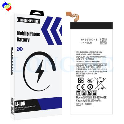 China RECHARGABLE 2400mAh EB-BE500ABE Mobile Phone Battery for Samsung E5 E5 2015 E500 E500F E500H E500HQ E500M for sale