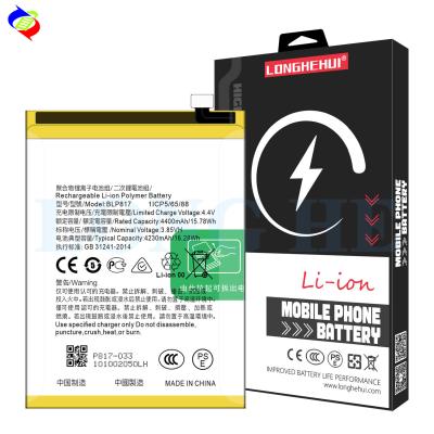 Chine Oppo A15S batterie 4230mAh BLP817 A15 batterie de téléphone portable avec double protection IC A à vendre