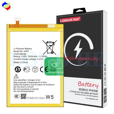 China Gelbe BL-30RT Batterie Ori 1 1 Batteriezelle für Tecno W5 Lite W5 K7 K8 WX5 3.85V 3000mAh zu verkaufen