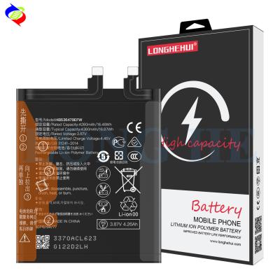 China Bateria recarregável de celular HB536479EFW preta para Huawei P50 Pro 3.87V 4360mAh à venda