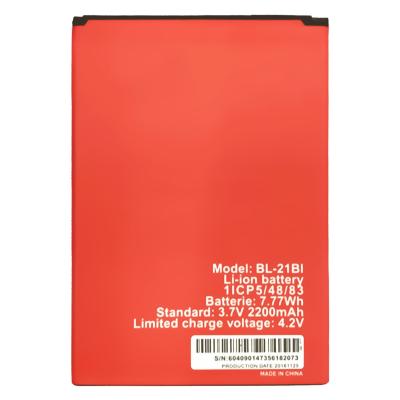 Cina BL-21Bi ricaricabile batteria per cellulare da 2200mAh per itel it1503 in vendita