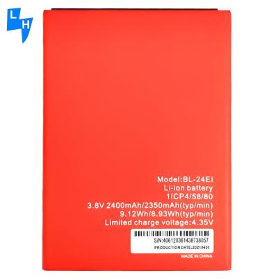 Cina Batteria nera BL-24EI 2400mAh Li-Ion per telefono cellulare Itel A46 A44 S13 IT1508 Batteira in vendita