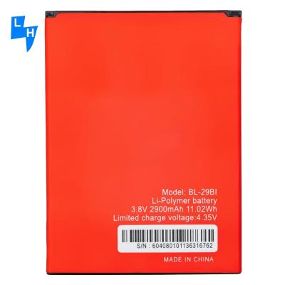 China BL-29BI 2900mAh OEM Li-ion batterij voor itel A55 S33 S15 Batteira Mobiele telefoonmodellen Te koop