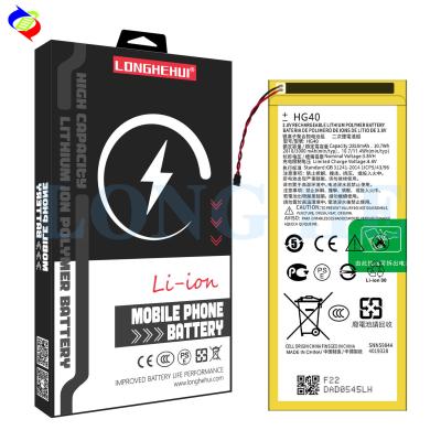 China Stock Rechargeable Battery HG40 for Motorola Moto G5 Plus XT1684 XT1685 XT1687 XT1686 SNN5984A 2810mAh 3.8V for sale